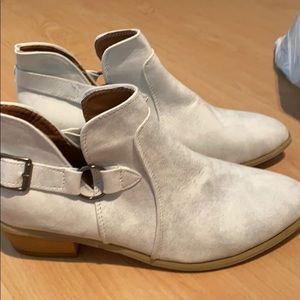White Booties